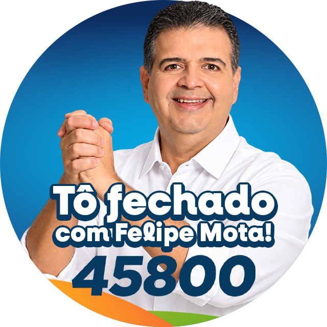 Figurinha: Tô fechado com Felipe Mota!