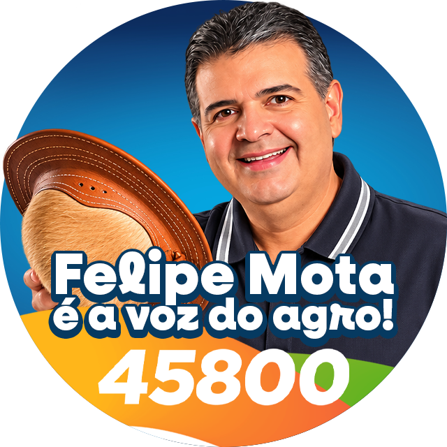 Figurinha: Felipe Mota é a voz do agro!